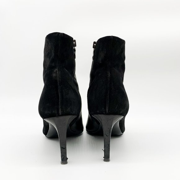 RAG & BONE Beha Paneled Leather Suede Ankle Boots - Picture 8 of 12